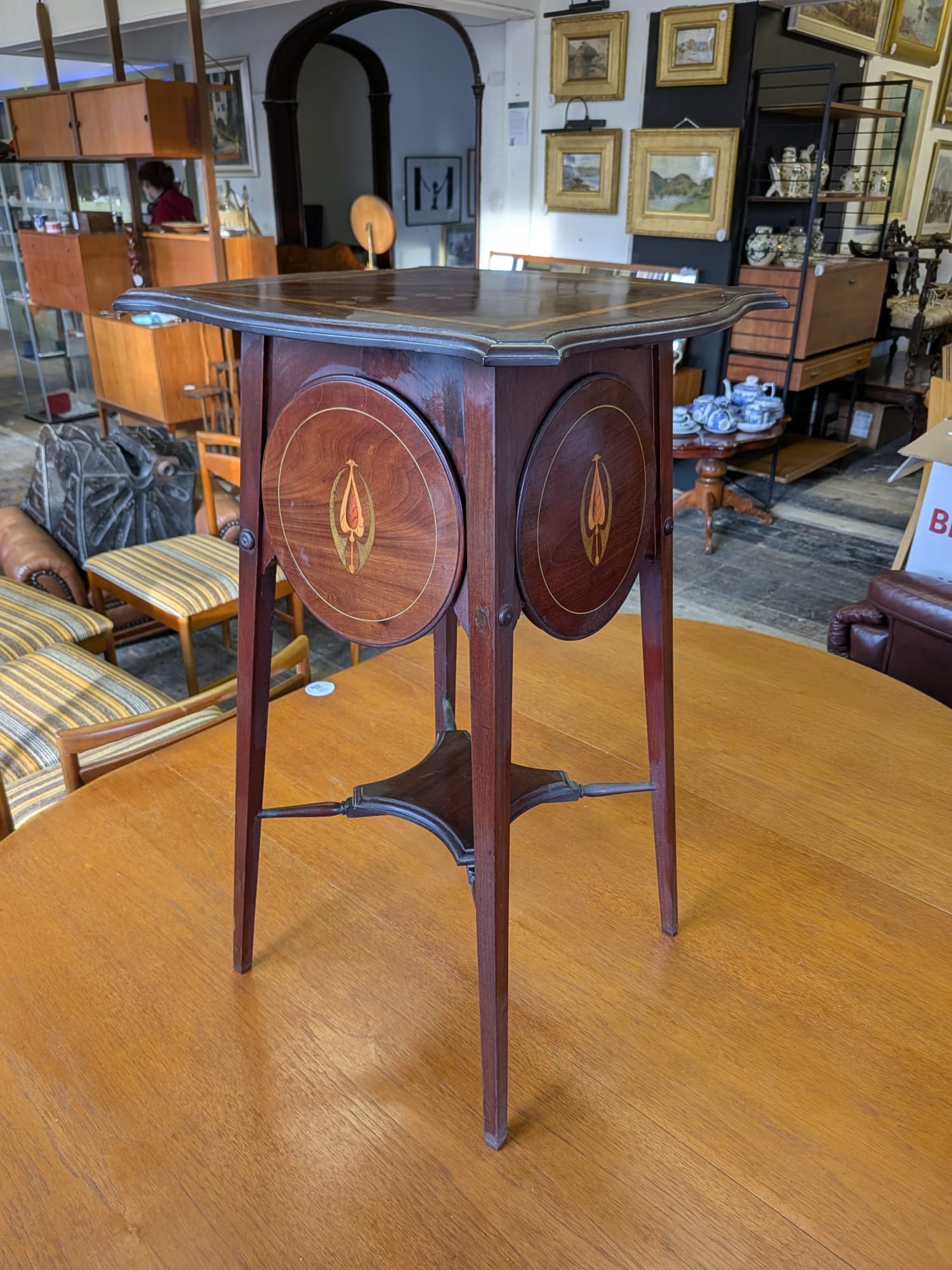 Art Nouveau Games Table in the manner of Shapland & Petter (1 of 8)