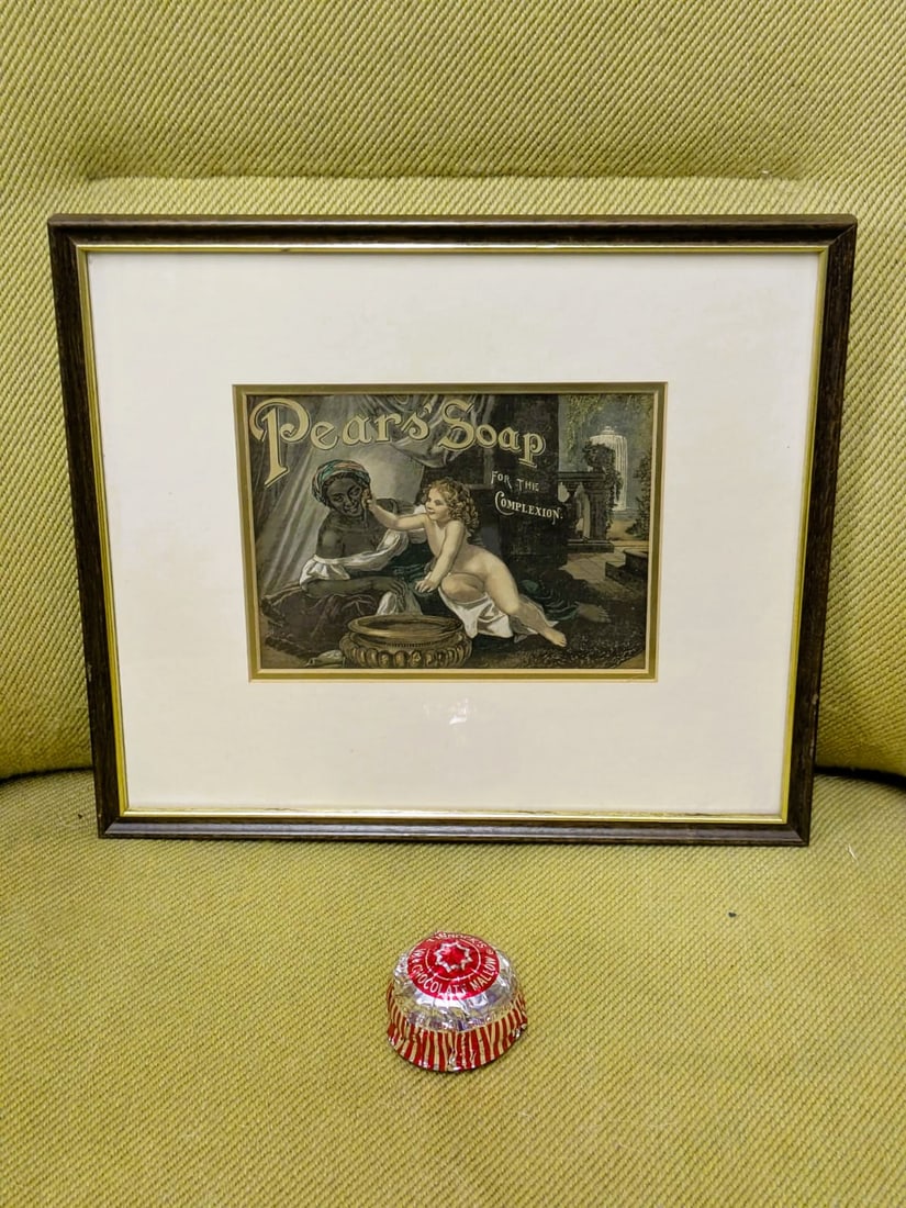 Collection of framed colour Pears Soap Advertising Prints (1 of 8)