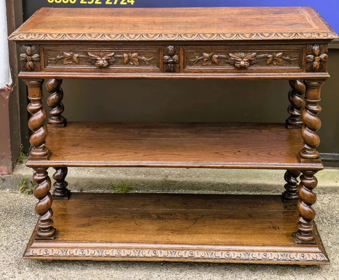 Green Man Buffet Carving Table (1 of 2)