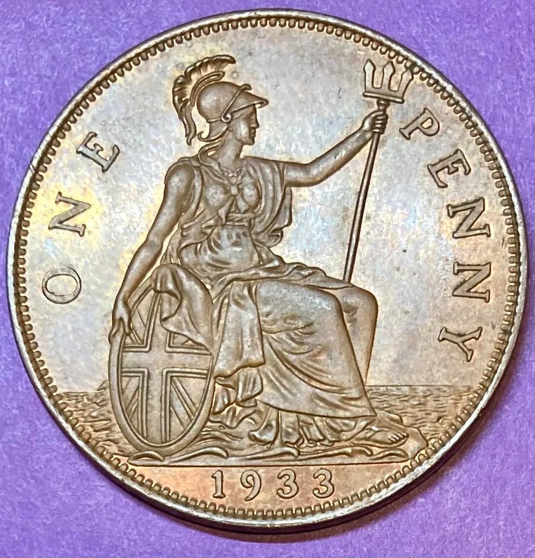 1933 Penny - The Golden Ticket: The Treasure Hunt that launched an Auction House – eventually revealed by the Royal Mint Museum as one of the best counterfeits of the 1933 Penny. Comes complete with Authenticity Assessment and Tre