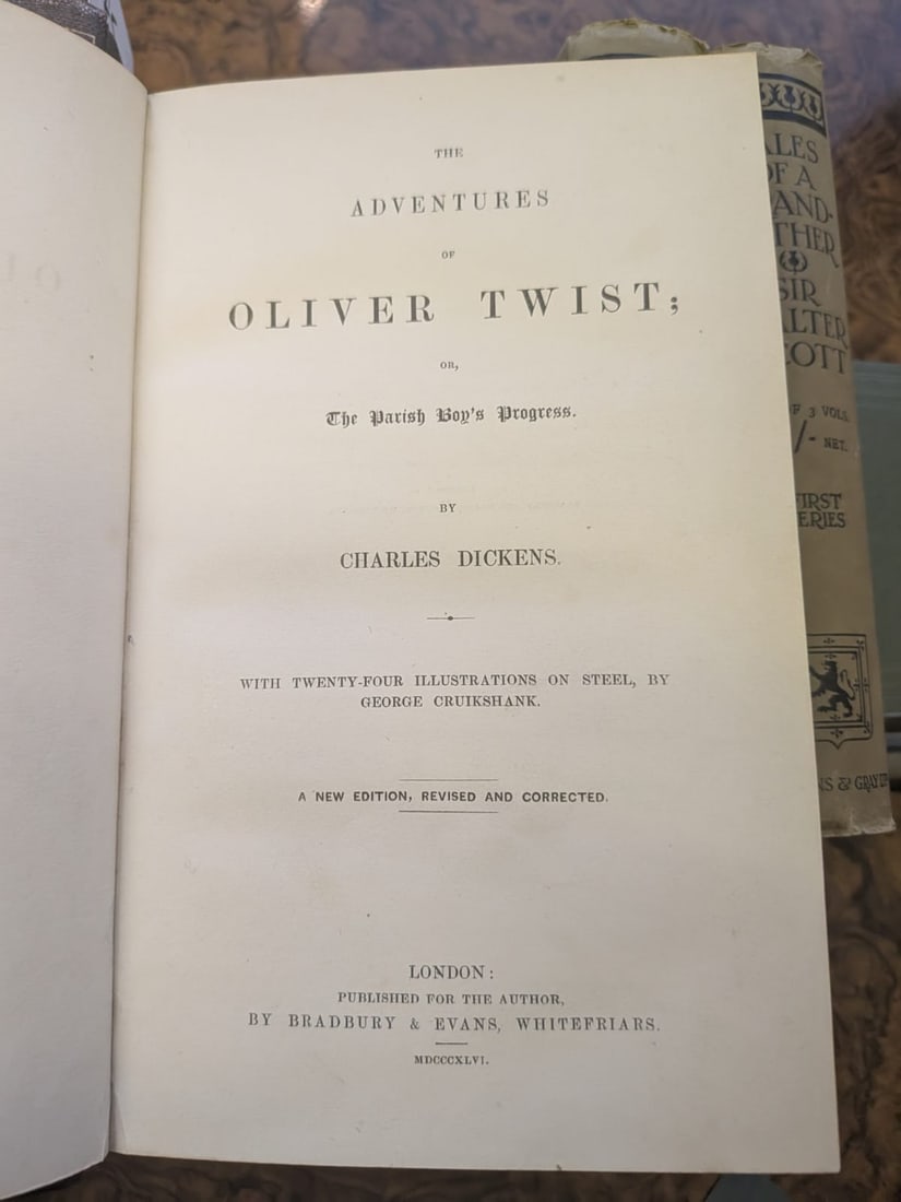Oliver Twist - Charles Dickens 1846 (1 of 3)