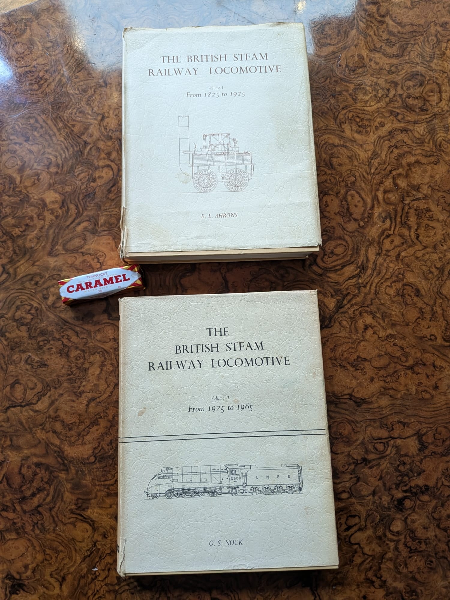 British Steam & Railway Locomotive Books: Vols I & II in good nick