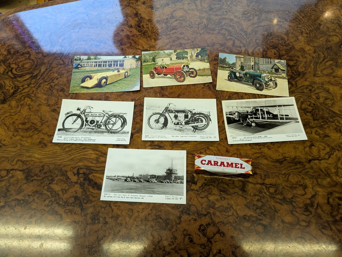 Collection of Vintage Transport Postcards: 69 total