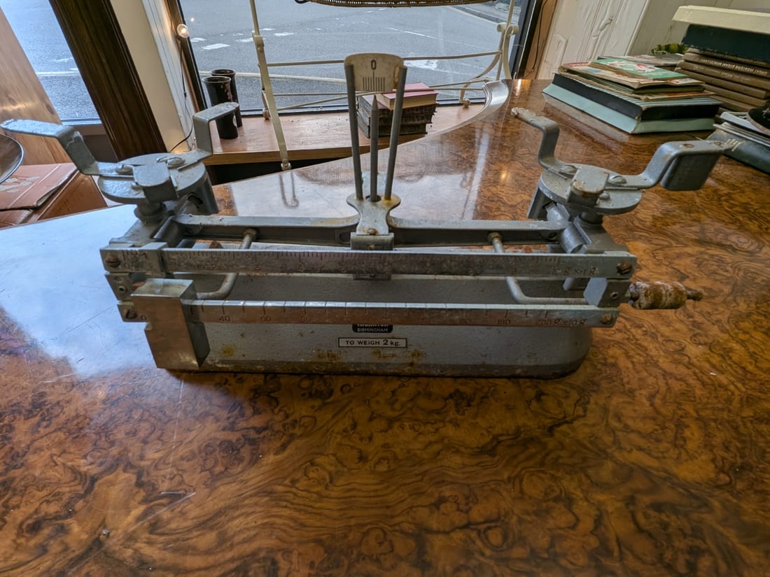 Set of antique scales: set of antique scales