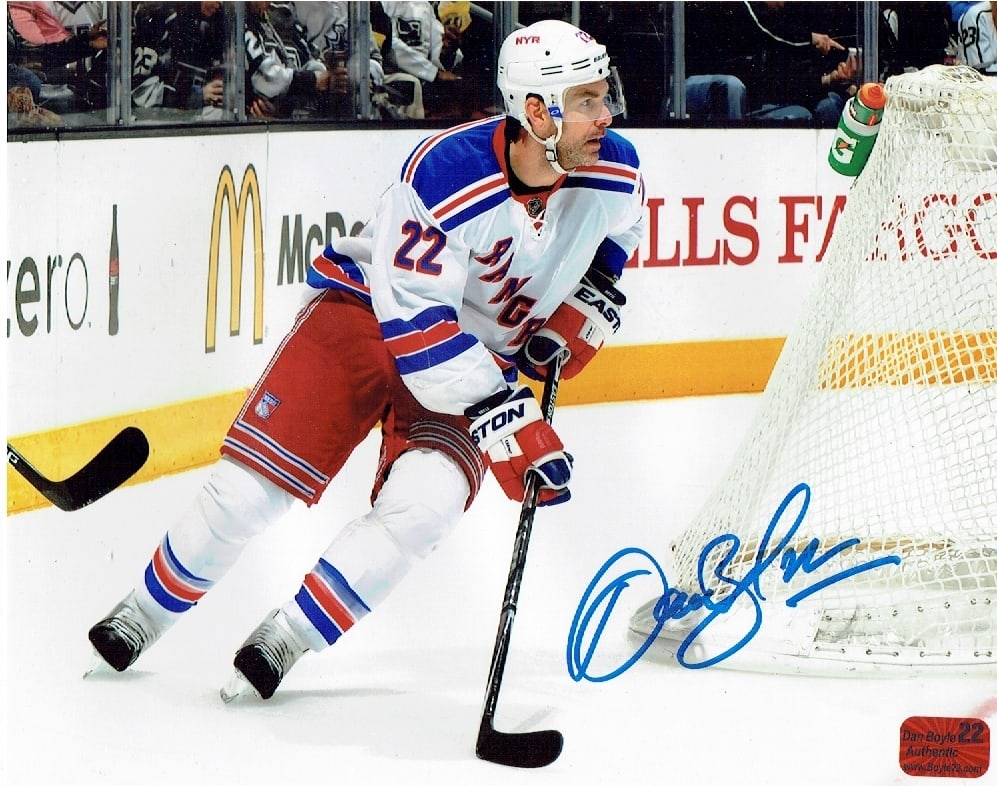 Dan Boyle New York Rangers Autographed 8x10 Photo Hologram: Dan Boyle New York Rangers Autographed 8x10 Photo Dan Boyle Holo - Autograph Location & coa # may vary