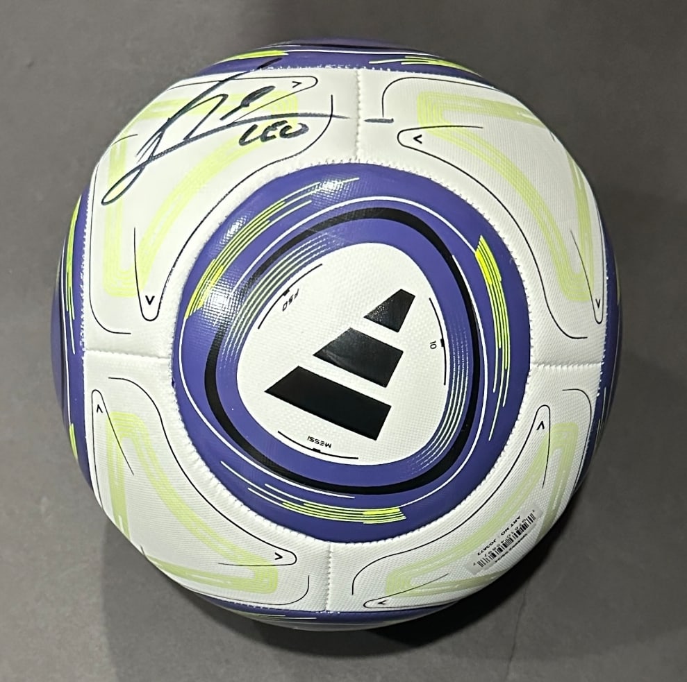 Lionel Messi Inter Miami CF Autographed Adidas Soccer Ball coa (1 of 2)