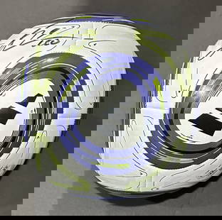 Lionel Messi Inter Miami CF Autographed Adidas Soccer Ball coa: Lionel Messi Inter Miami CF Autographed Adidas Soccer Ball GA coa - Autograph Location & coa # may vary