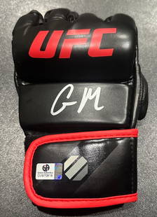 Conor McGregor UFC Autographed UFC 6oz. MMA Glove coa: Conor McGregor UFC Autographed UFC 6oz. MMA Glove coa - Autograph Location & coa # may vary