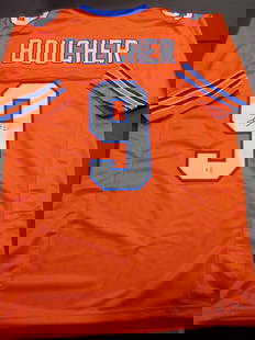 Adam Sandler The Waterboy (1998) Autographed Bobby Boucher Custom Football Jersey coa: Adam Sandler The Waterboy (1998) Autographed Bobby Boucher Custom Football Jersey GA coa - Autograph Location & coa # may vary JERSEY SIZE EXTRA LARGE - CUSTOM JERSEY MEANS NO LOGOS, NO TEAM NAMES, &