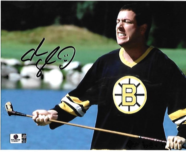 Adam Sandler Happy Gilmore Autographed 8x10 Photo coa: Adam Sandler Happy Gilmore Autographed 8x10 Photo GA coa - Autograph Location & coa # may vary