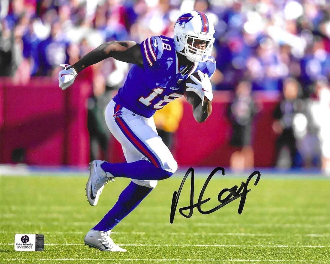 Amari Cooper Buffalo Bills Autographed 8x10 Photo coa: Amari Cooper Buffalo Bills Autographed 8x10 Photo GA coa - Autograph Location & coa # may vary