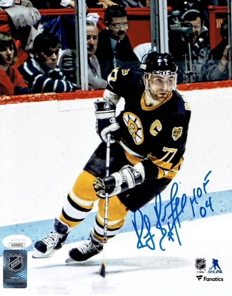 Ray Bourque Boston Bruins Autographed 8x10 Photo coa: Ray Bourque Boston Bruins Autographed 8x10 Photo JSA Witnessed coa - Autograph Location & coa # may vary