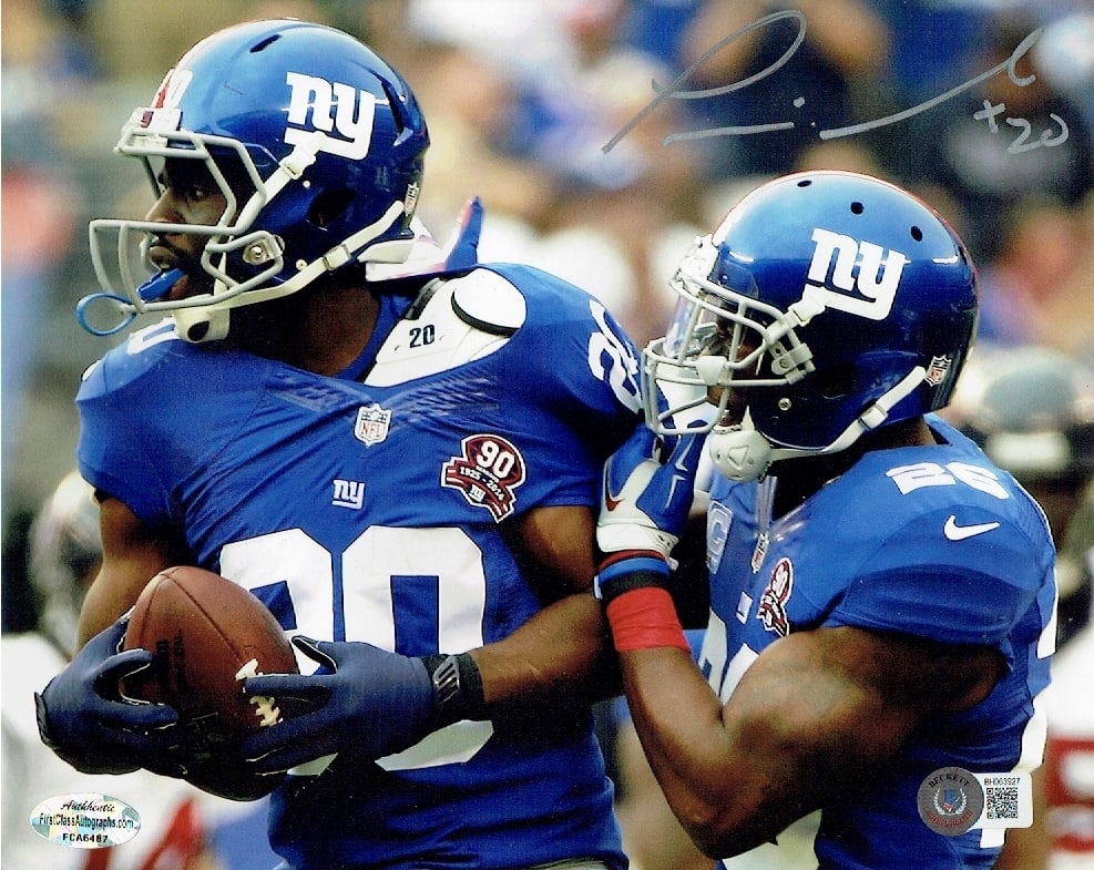 Prince Amukamara New York Giants Autographed 8x10 Photo Beckett Holo: Prince Amukamara New York Giants Autographed 8x10 Photo Beckett Holo - Autograph Location & coa # may vary