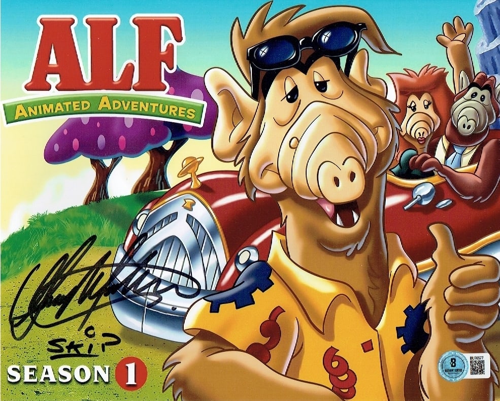 Greg Morton Neil Autographed & Inscribed 8x10 ALF Animated Adventures Photo Hologram (1 of 1)