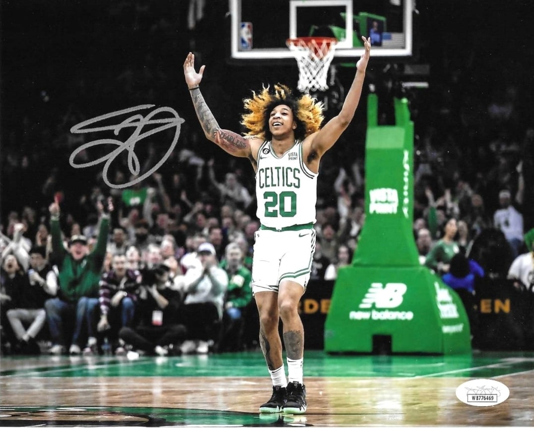 J.D. Davison Boston Celtics Autographed 8x10 Photo coa: J.D. Davison Boston Celtics Autographed 8x10 Photo JSA Witnessed coa - Autograph Location may vary