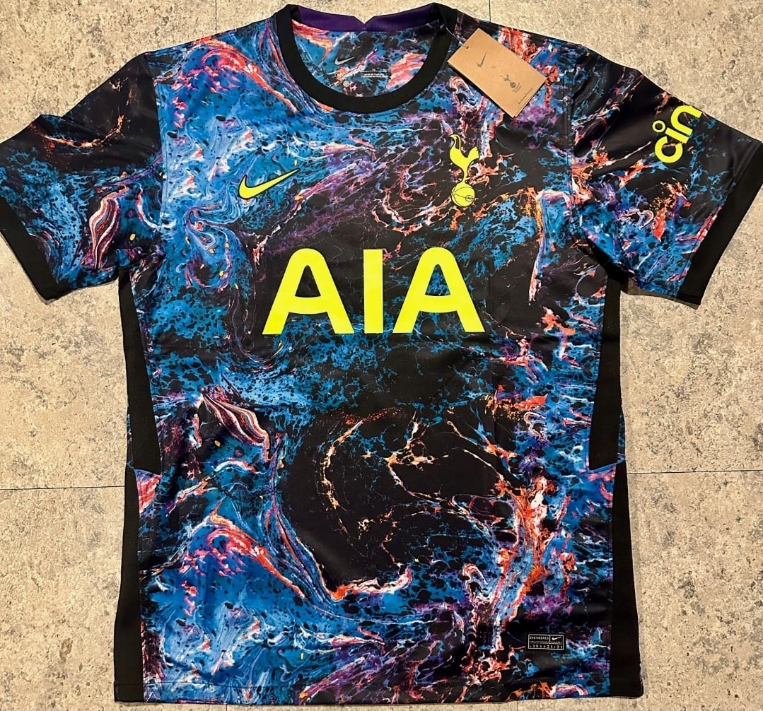 Harry Kane Tottenham Hotspur 2021-22 Nike Away Soccer Jersey coa - 3