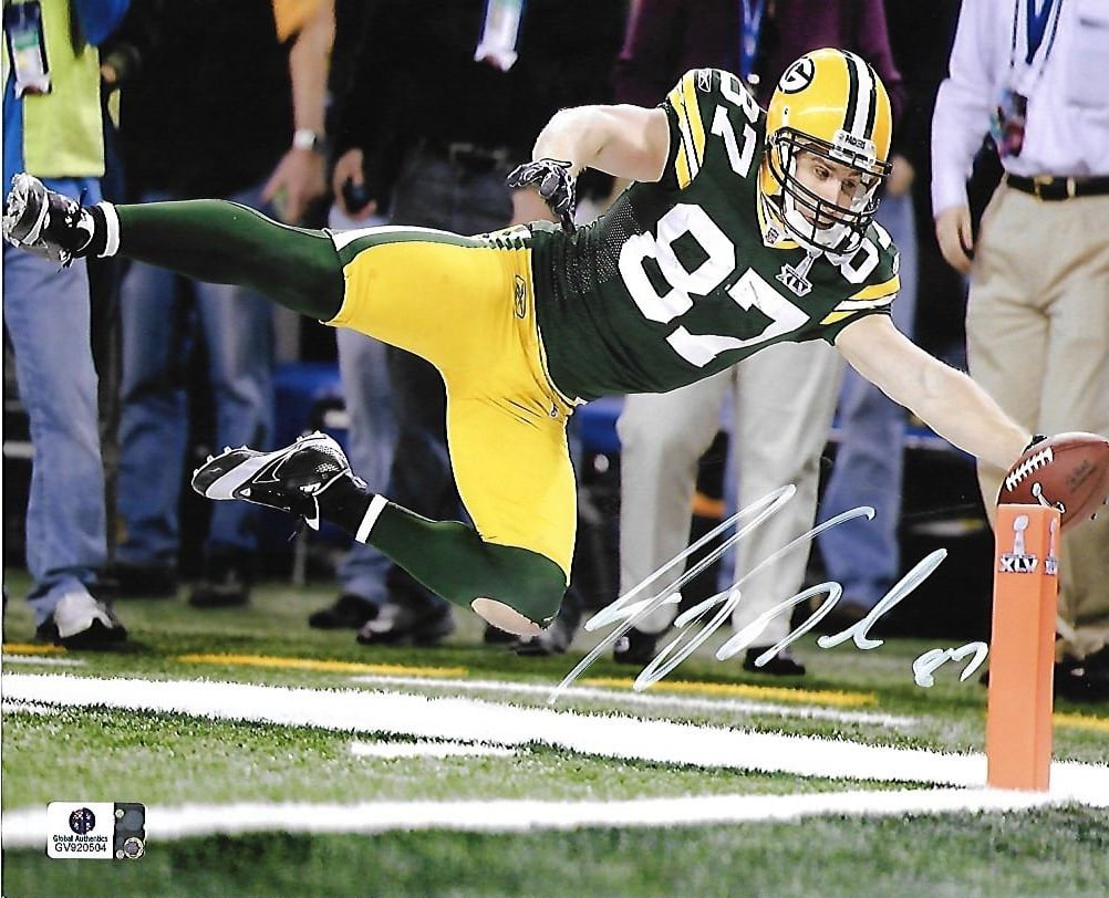 Jordy Nelson Green Bay Packers Autographed 8x10 Photo coa (1 of 2)