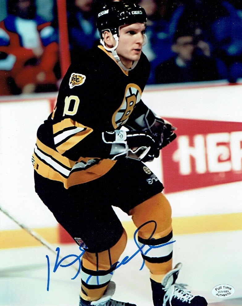 Ken Hodge Jr. Boston Bruins Autographed 8x10 Photo coa (1 of 2)