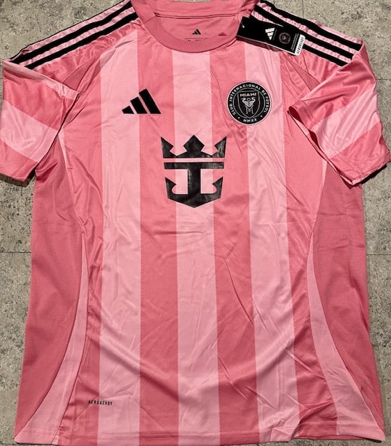 Lionel Messi Inter Miami FC Autographed 2024 Adidas Home Soccer Jersey LOA - 4