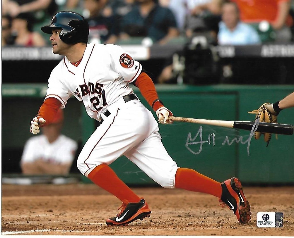 Jose Altuve Houston Astros Autographed 8x10 Photo coa (1 of 2)