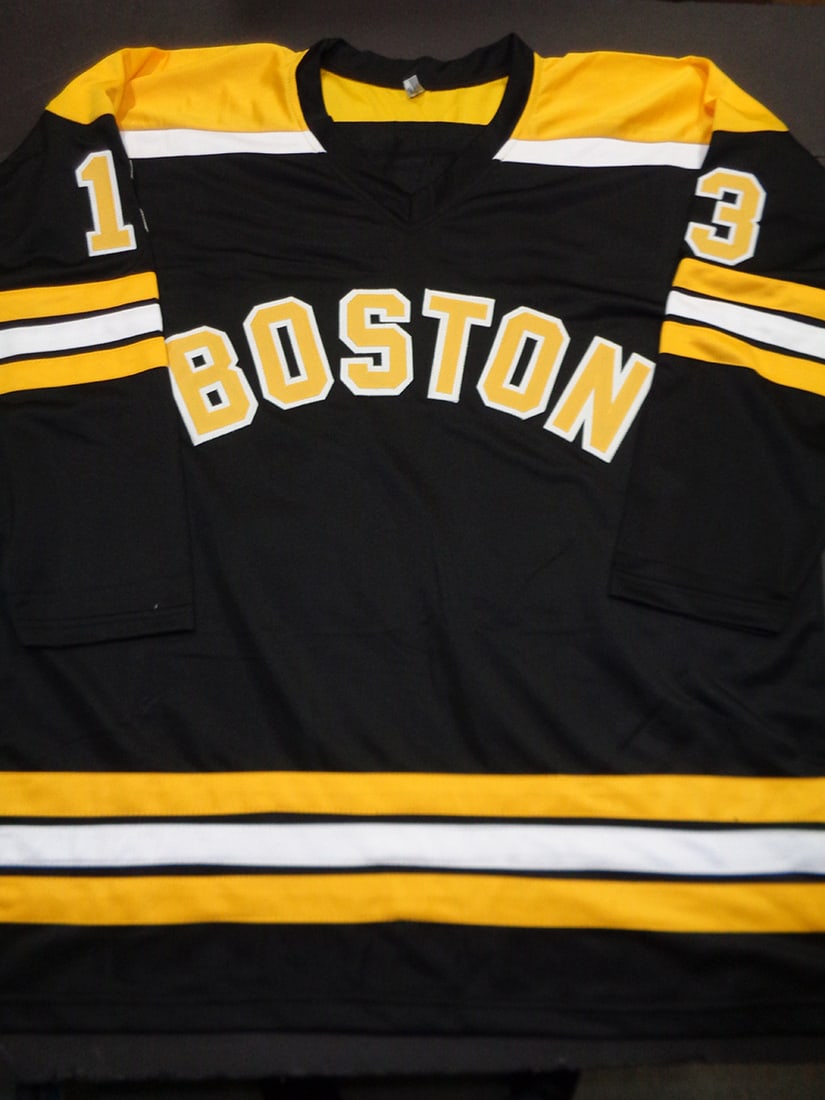 Charlie Coyle Boston Bruins Autographed Custom Hockey Jersey JSA coa - 3