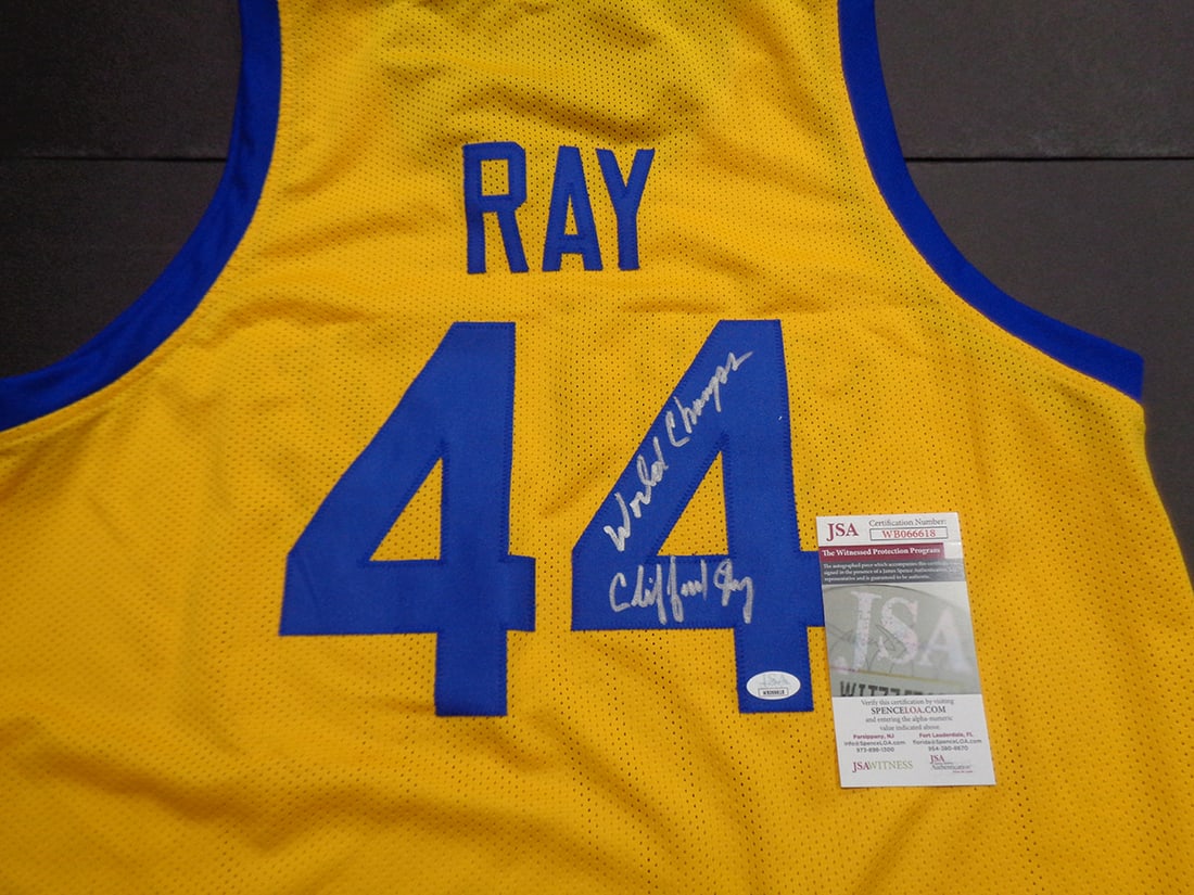 Will Ferrell Jackie Moon Semi Pro (2008) Autographed Custom Basketball Jersey coa - 2