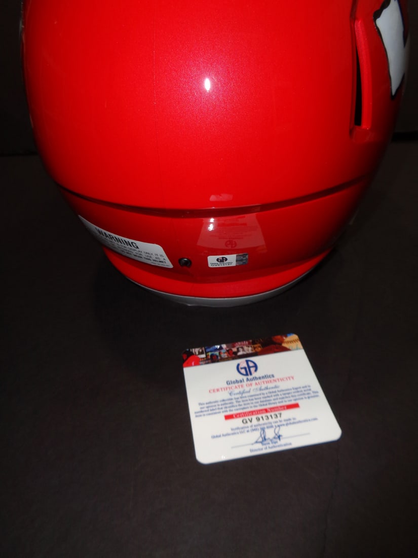 Patrick Mahomes Kansas City Chiefs Autographed Riddell Replica Full Size SuperBowl LVIII Helmet coa - 2