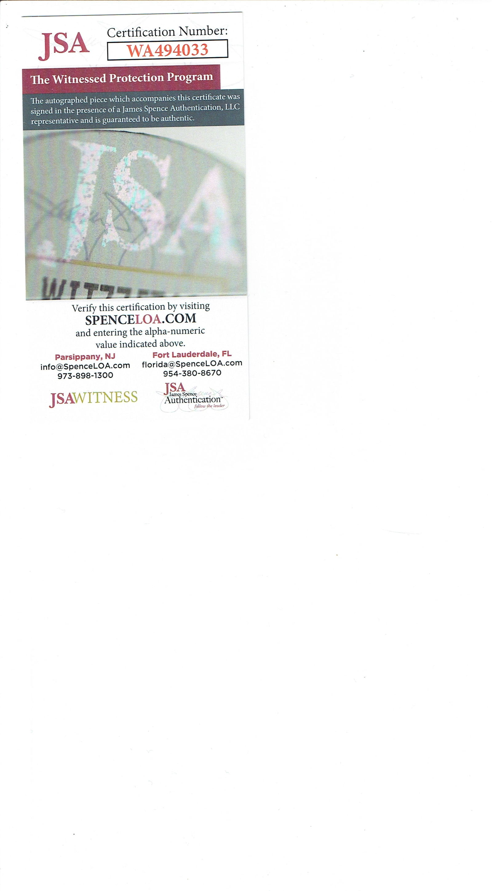 Shawn Thornton Boston Bruins Autographed 8x10 Photo JSA coa - 2