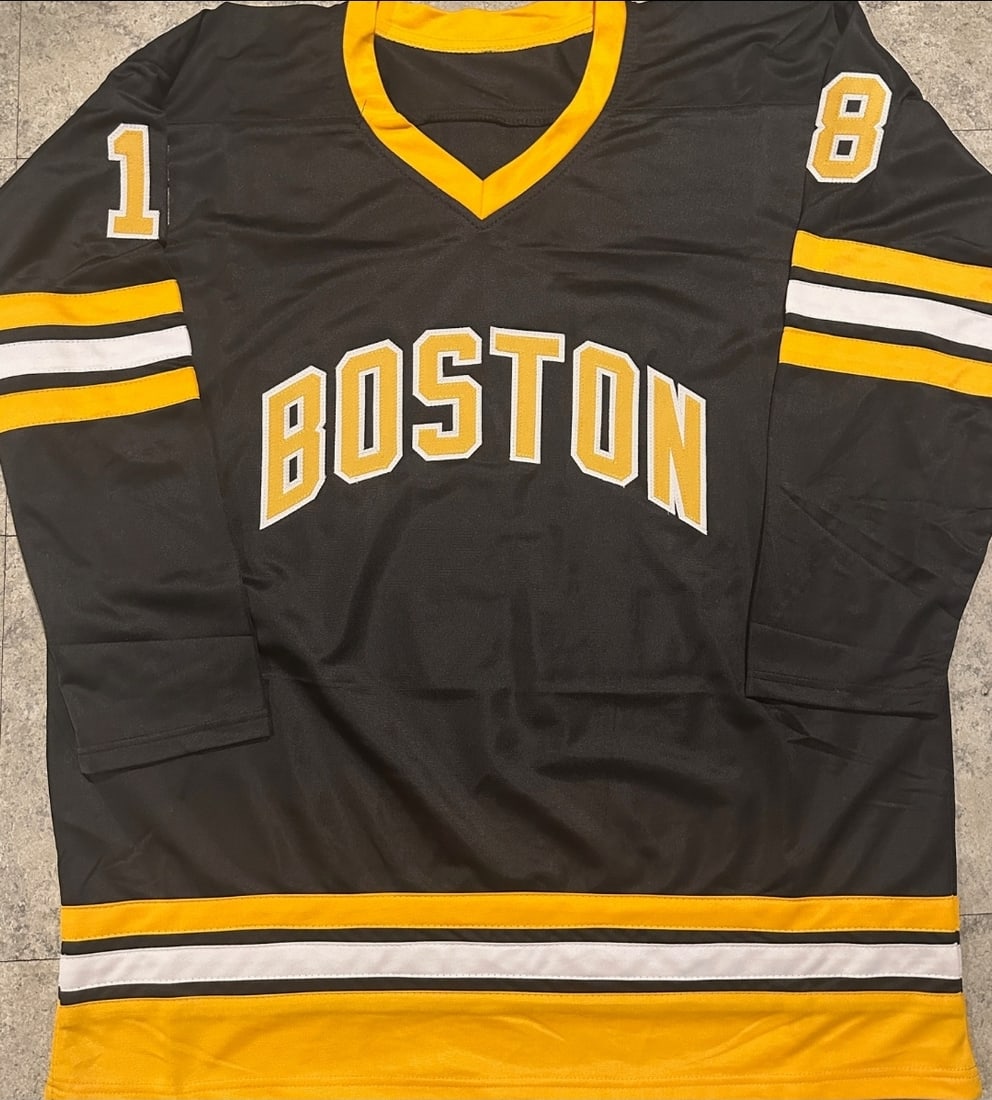 Adam Sandler Happy Gilmore Autographed Custom Hockey Jersey coa - 3