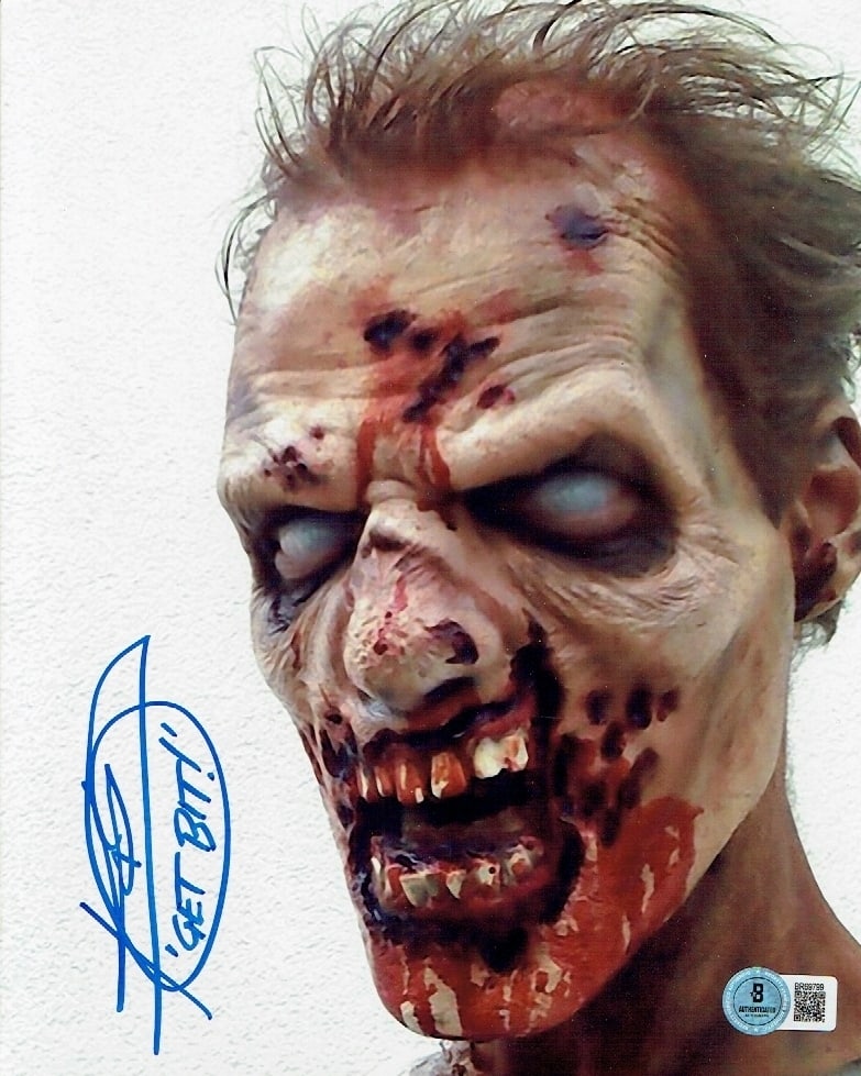 Kent Wagner The Walking Dead Autographed & Insc 8x10 Photo Beckett Hologram (1 of 1)
