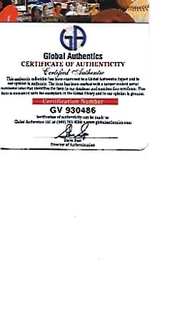 Cristiano Ronaldo Manchester United Autographed 8x10 Photo coa - 2