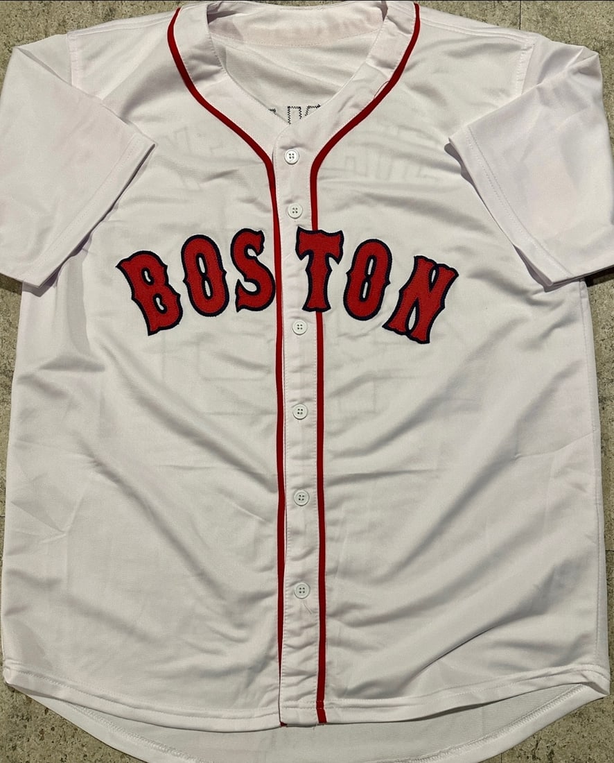 Bob Stanley Boston Red Sox Autographed Custom Baseball Style Jersey JSA coa - 3