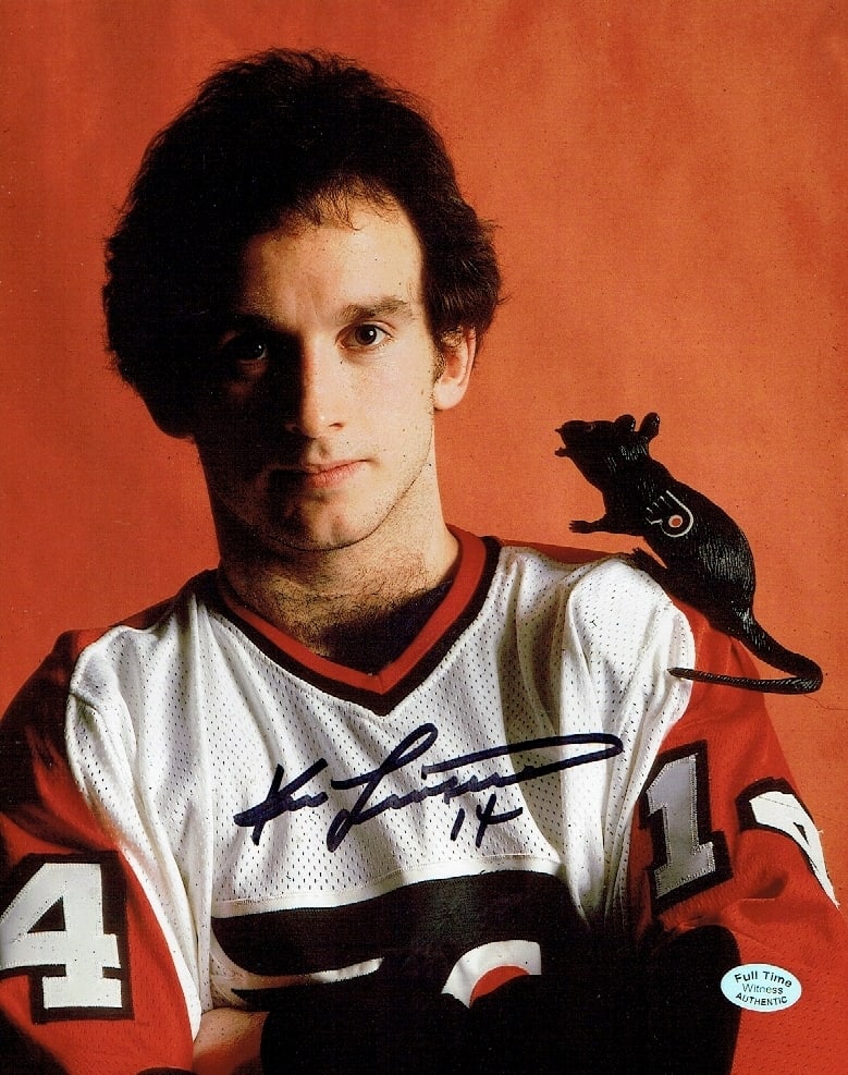 Ken Linseman Philadelphia Flyers Autographed 8x10 Photo coa: Ken Linseman Philadelphia Flyers Autographed 8x10 Photo Full Time coa - Autograph Location may vary 