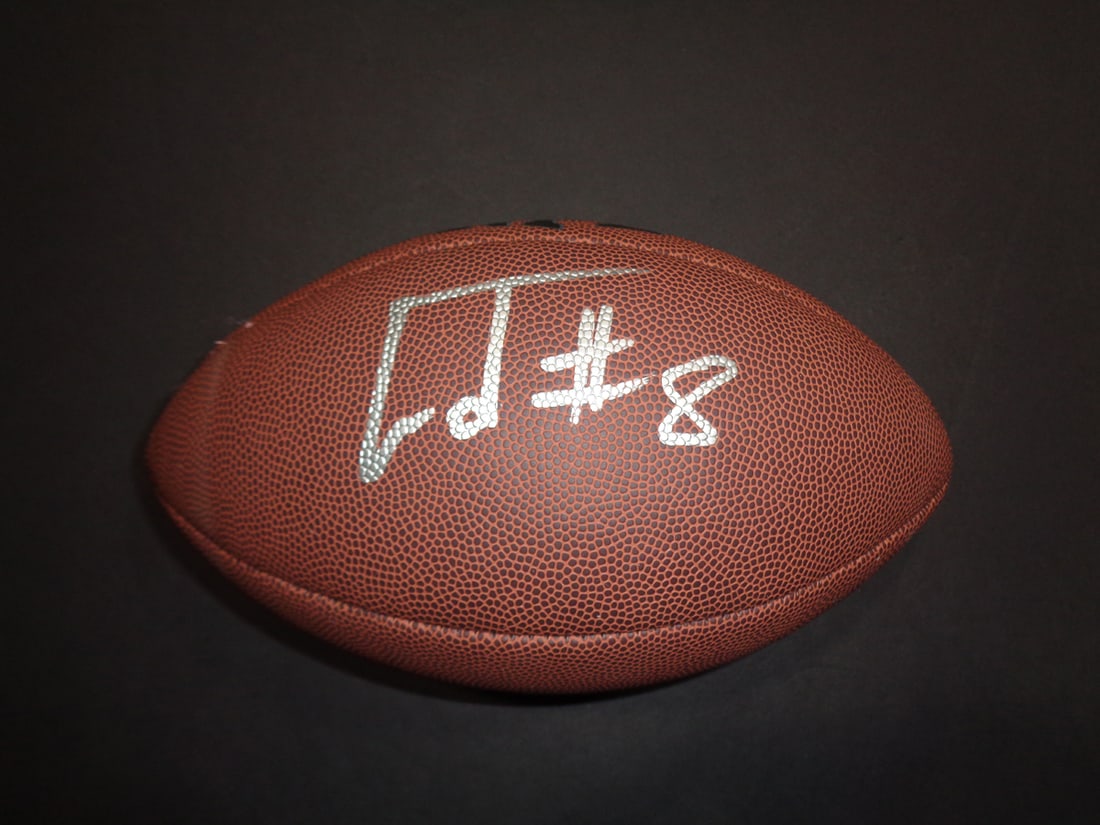 Lamar Jackson Baltimore Ravens Autographed Wilson Football coa: Lamar Jackson Baltimore Ravens Autographed Wilson Football GA coa - Autograph Location & coa # may vary 