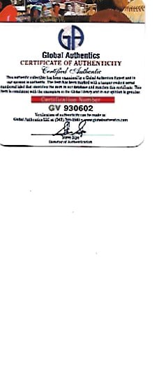 David Ortiz Boston Red Sox Autographed 8x10 Photo coa - 2