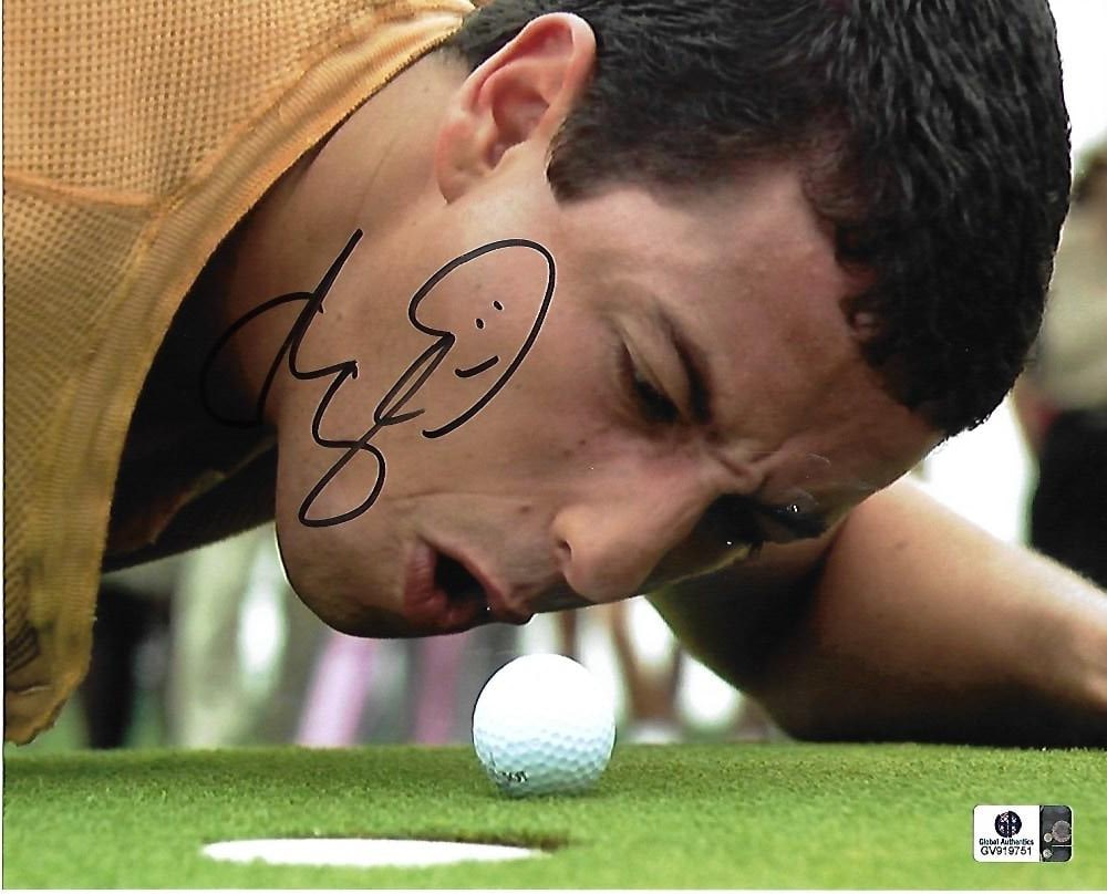 Adam Sandler Happy Gilmore Autographed 8x10 Photo coa: Adam Sandler Happy Gilmore Autographed 8x10 Photo GA coa - Autograph Location & coa # may vary 