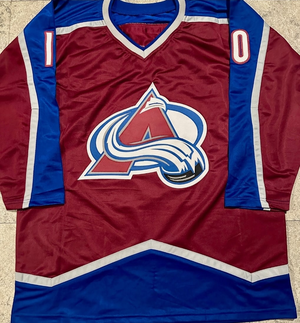 Charlie Coyle Colorado Avalanche Autographed Custom Hockey Jersey JSA coa - 3