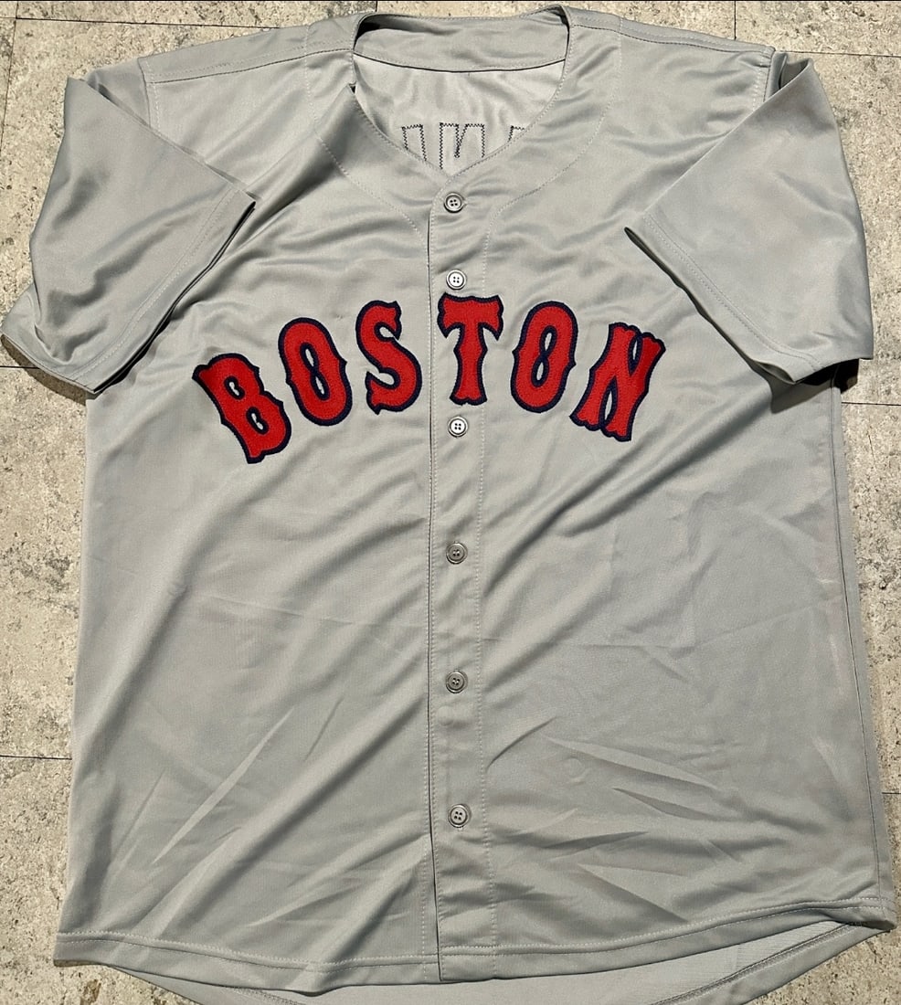 Bob Stanley Boston Red Sox Autographed Custom Baseball Style Jersey JSA coa - 3