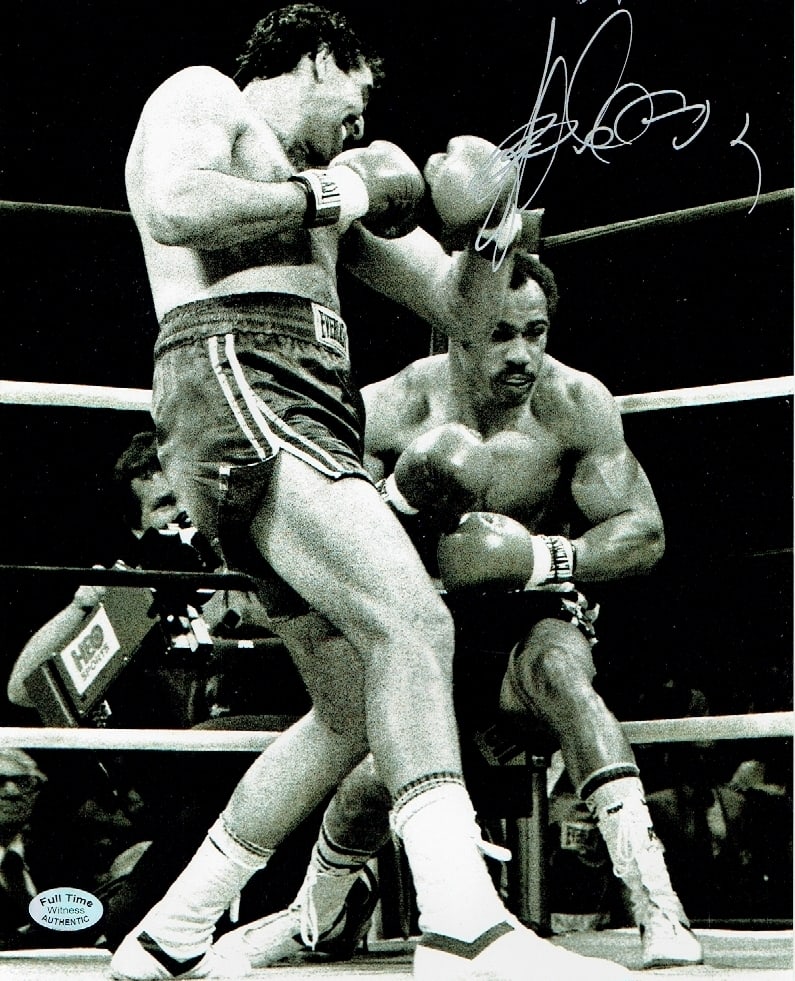 Gerry Cooney Former Heavyweight Boxer (70's-90's) Autographed 8x10 Photo coa: Gerry Cooney Former Heavyweight Boxer (70's-90's) Autographed 8x10 Photo Full Time Authentics coa 