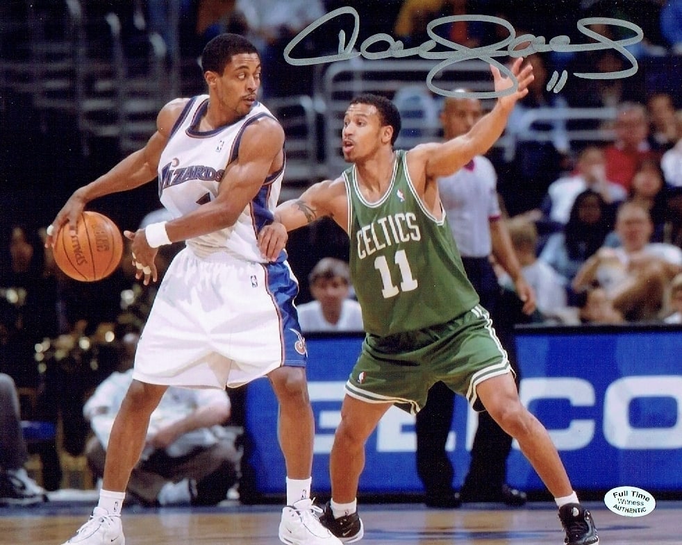 Dana Barros Boston Celtics Hand Signed 8x10 Photo coa: Dana Barros Boston Celtics Hand Signed 8x10 Photo Full Time Authentics coa - Autograph Location may vary 