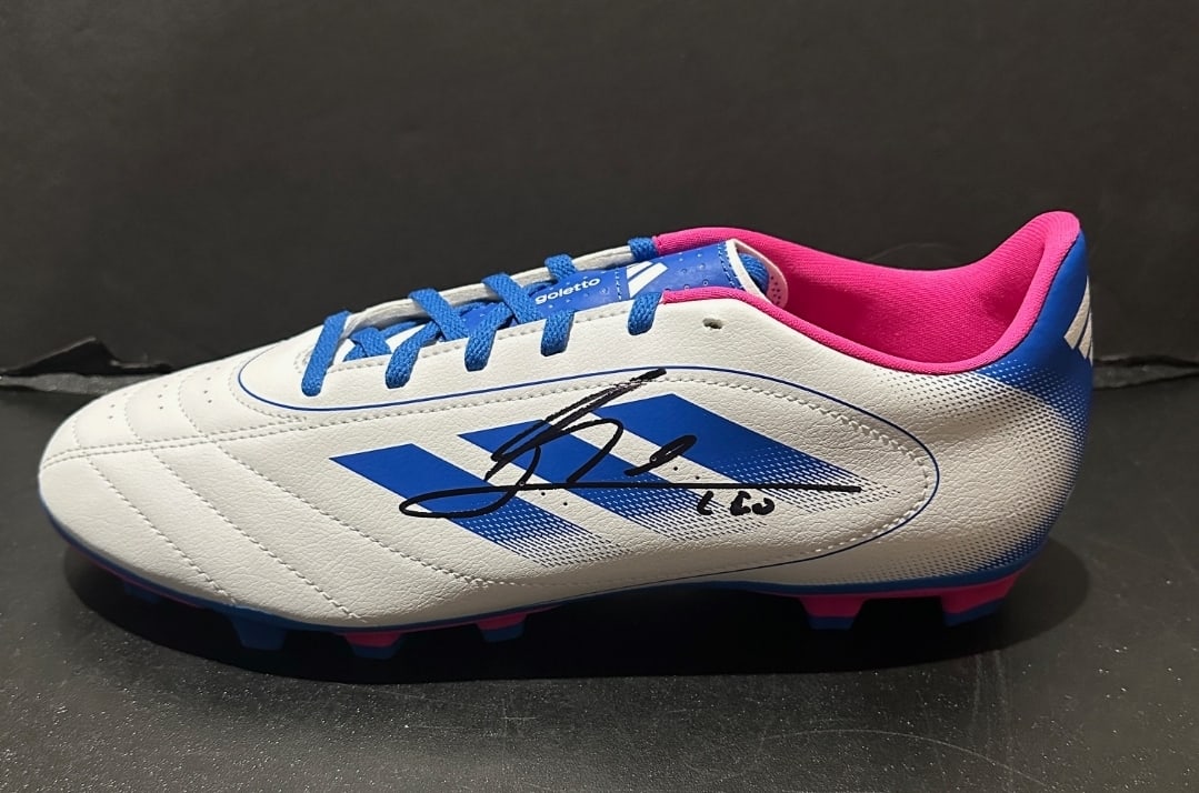 Autographed Lionel Messi Inter Miami CF Adidas Soccer Cleat coa: Lionel Messi Inter Miami CF Autographed Adidas Soccer Cleat GA coa Size 11 - Autograph Location & coa # may vary