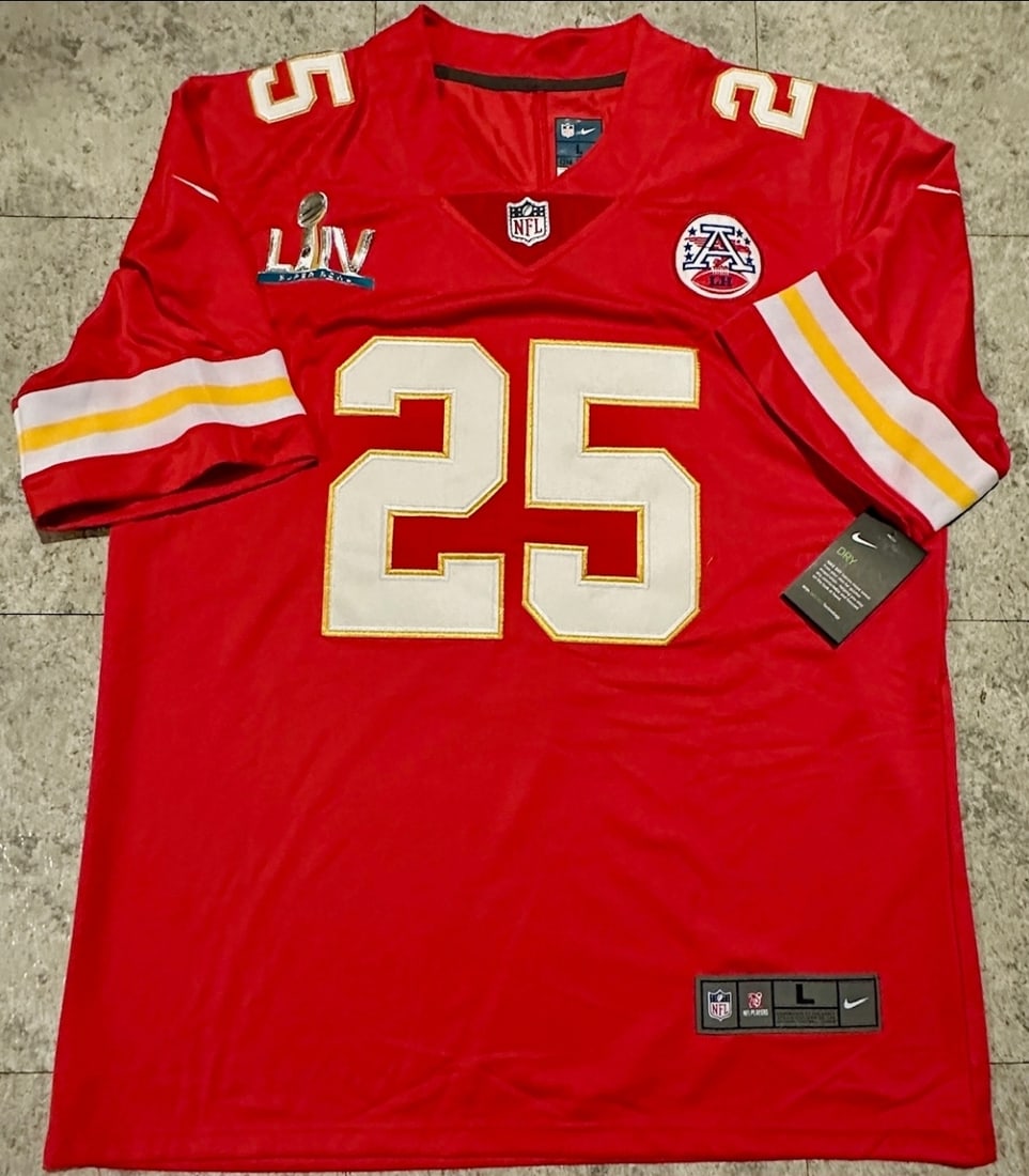 Autographed Lesean McCoy Chiefs Custom Football Jersey JSA COA - 2