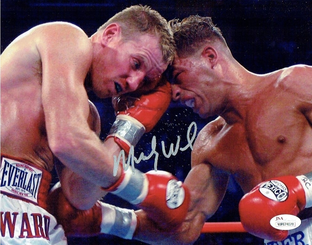 Autographed Micky Ward Former Boxing Champ 8x10 Photo JSA coa: Autographed Micky Ward Former Boxing Champ 8x10 Photo JSA Witnessed coa - Autograph Location & coa # may vary