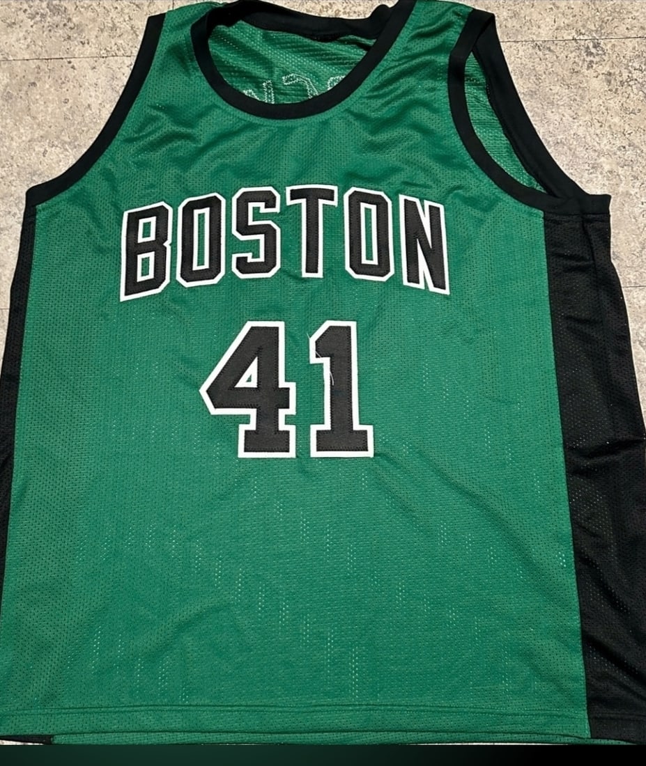 Autographed James Posey Boston Celtics Custom Basketball Jersey JSA COA - 3