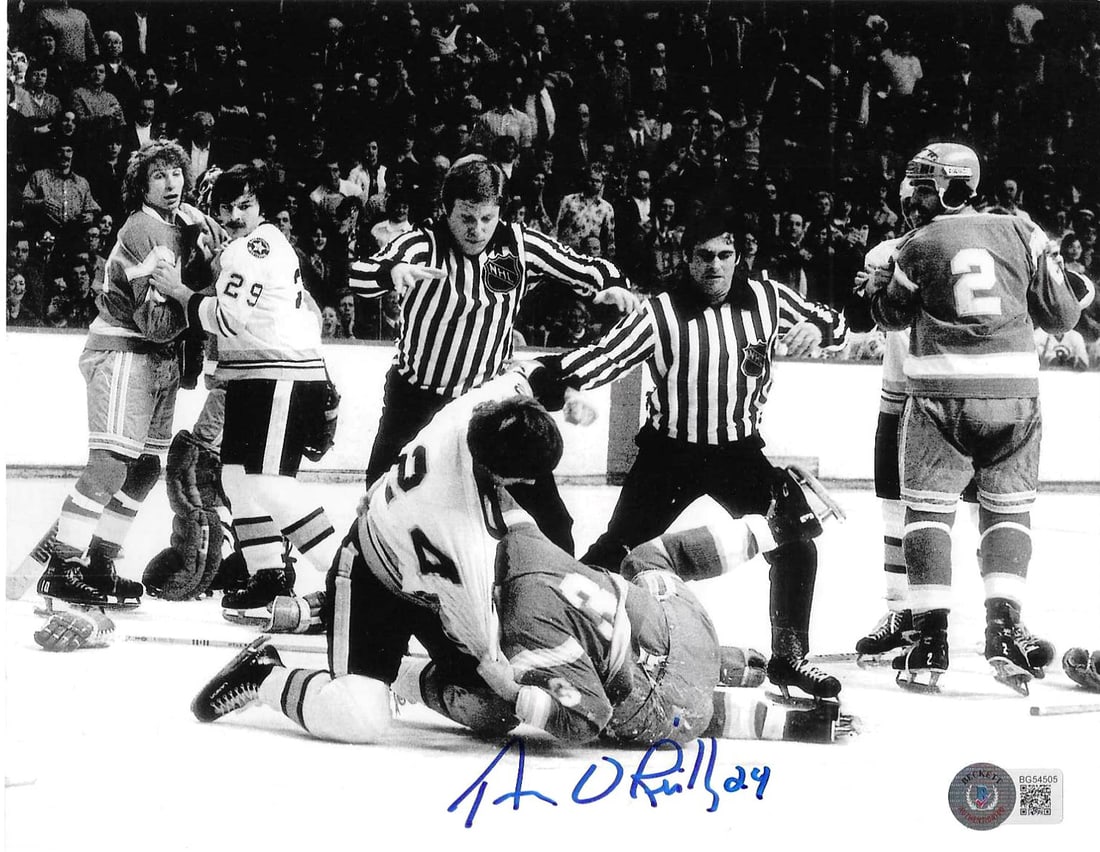 Autographed Terry O'Reilly Boston Bruins 8x10 Photo Beckett Hologram: Autographed Terry O'Reilly Boston Bruins 8x10 Photo BECKETT QR HOLOGRAM (THERE IS NO COA CARDS WITH QR CODE HOLGRAMS - SCAN QR CODE WITH CAMERA TO VERIFY AUTHENTICITY) - Autograph Location & coa #