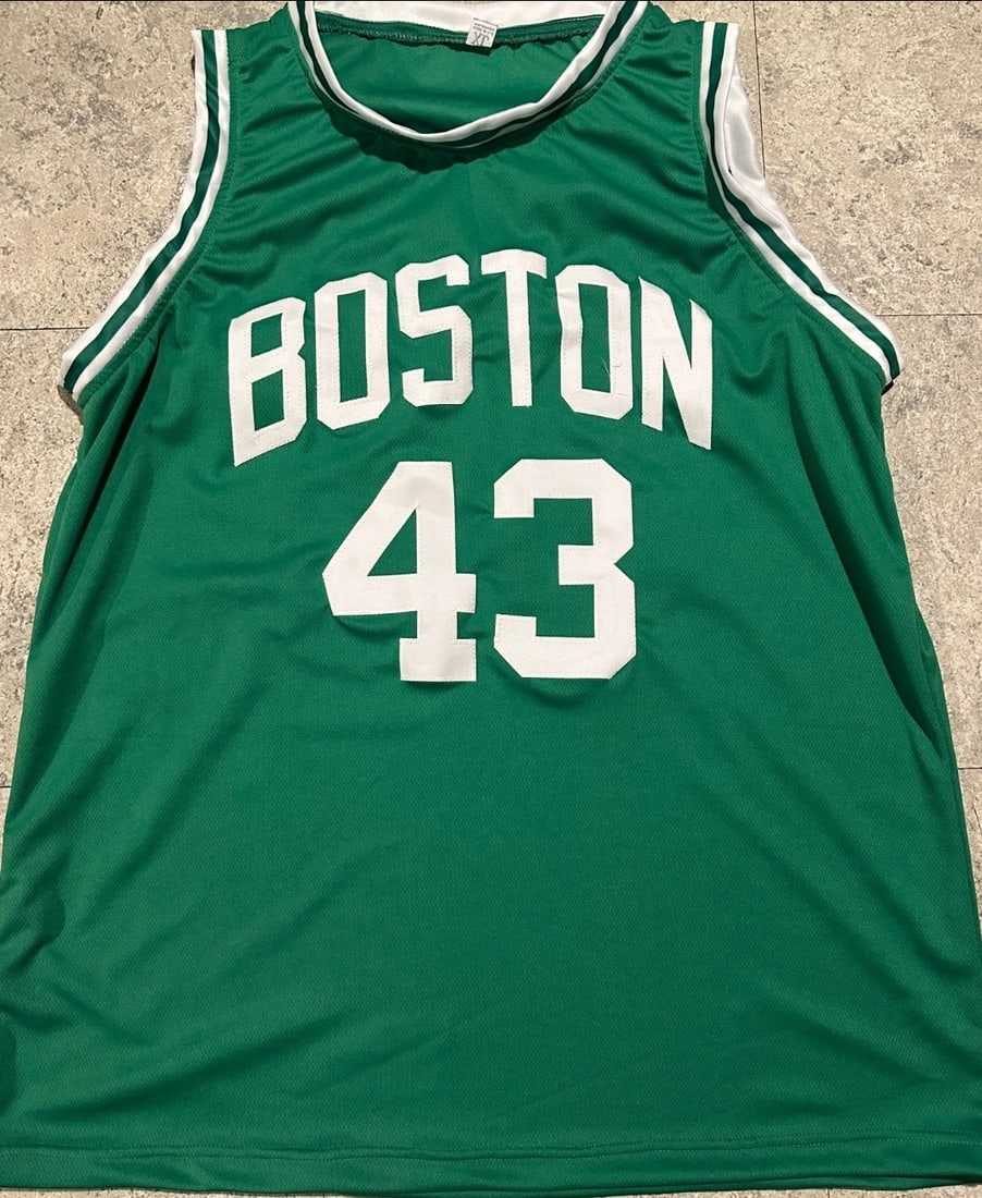 Autographed Kendrick Perkins Boston Celtics Custom Basketball Jersey JSA COA - 3