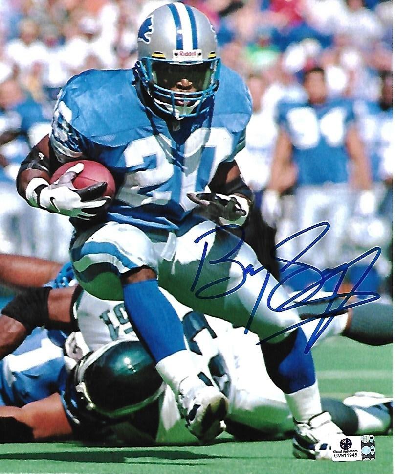 Autographed Barry Sanders Detroit Lions 8x10 Photo coa: Autographed Barry Sanders Detroit Lions 8x10 Photo GA coa - Autograph Location & coa # may vary 
