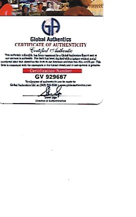 Cristiano Ronaldo Manchester United Autographed 8x10 Photo coa - 2