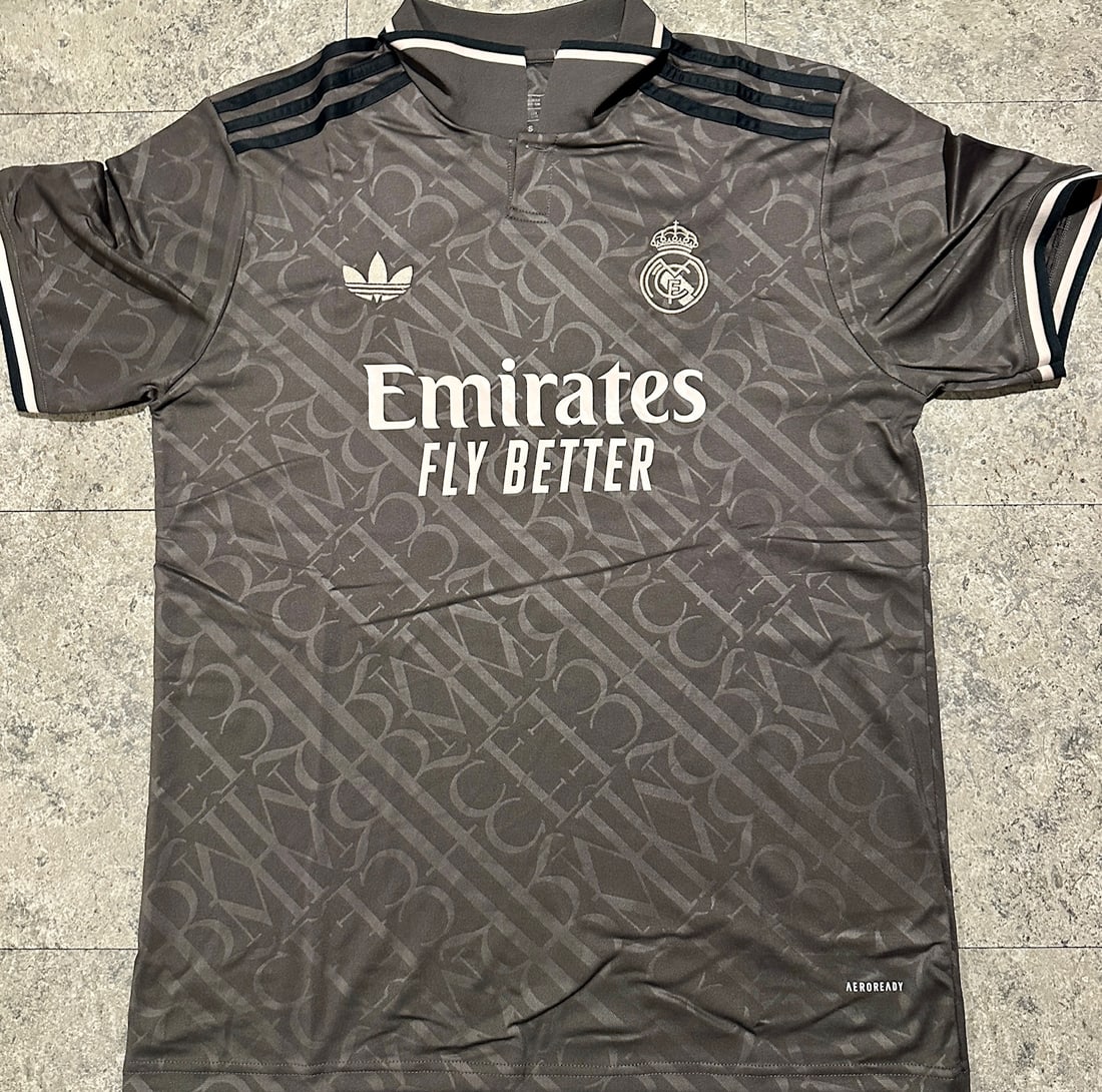 Kylian Mbappe Real Madrid CF Autographed 24-25 Adidas 3rd Jersey coa - 3