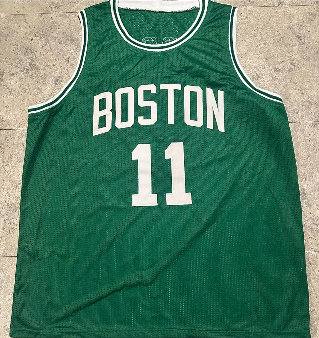 Dana Barros Boston Celtics Autographed Custom Basketball Jersey JSA coa - 3